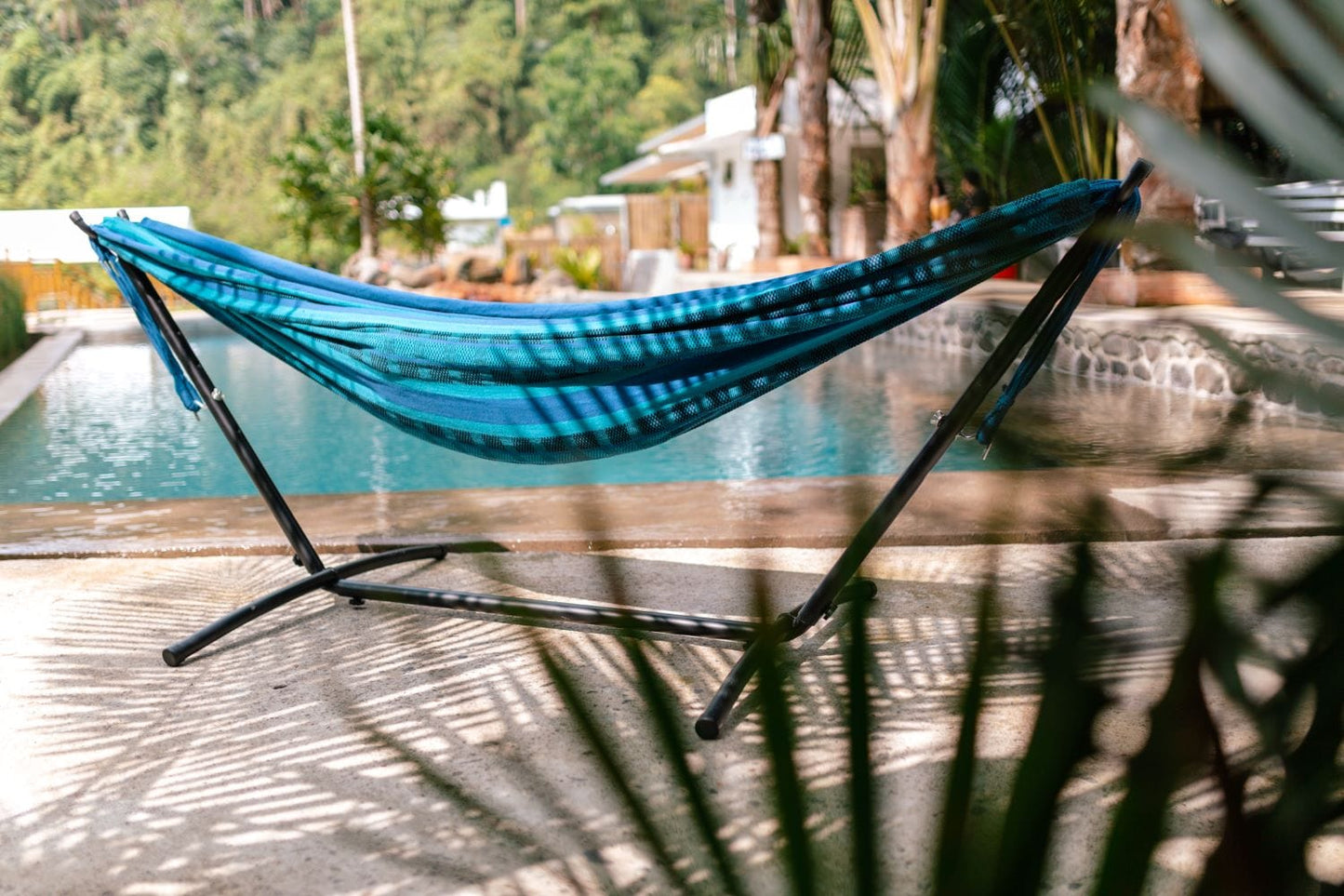 Premium Brazilian Style Double Hammock with Universal Stand Hammock Universe Canada