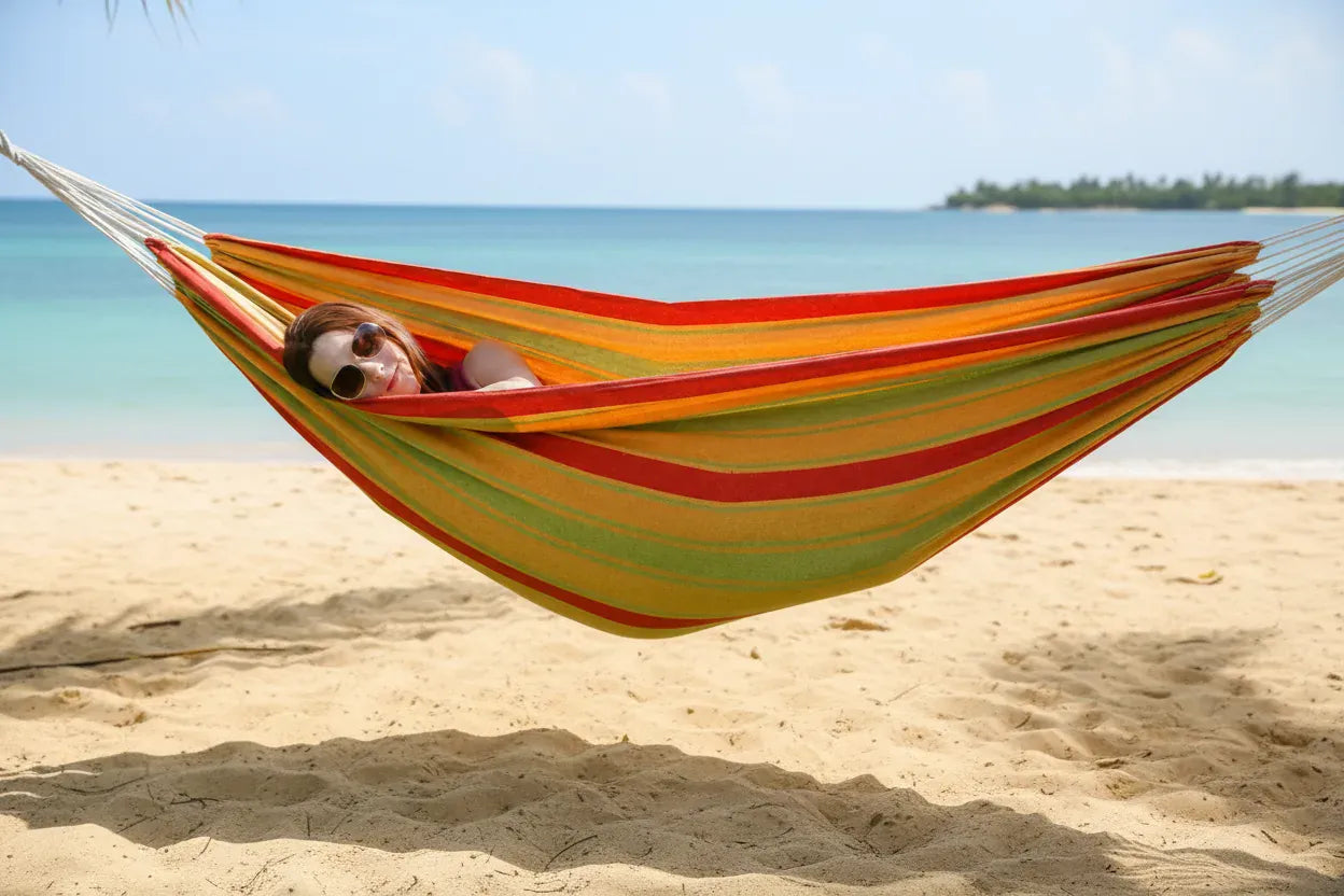 Deluxe Brazilian Style Double Hammock Hammock Universe Canada