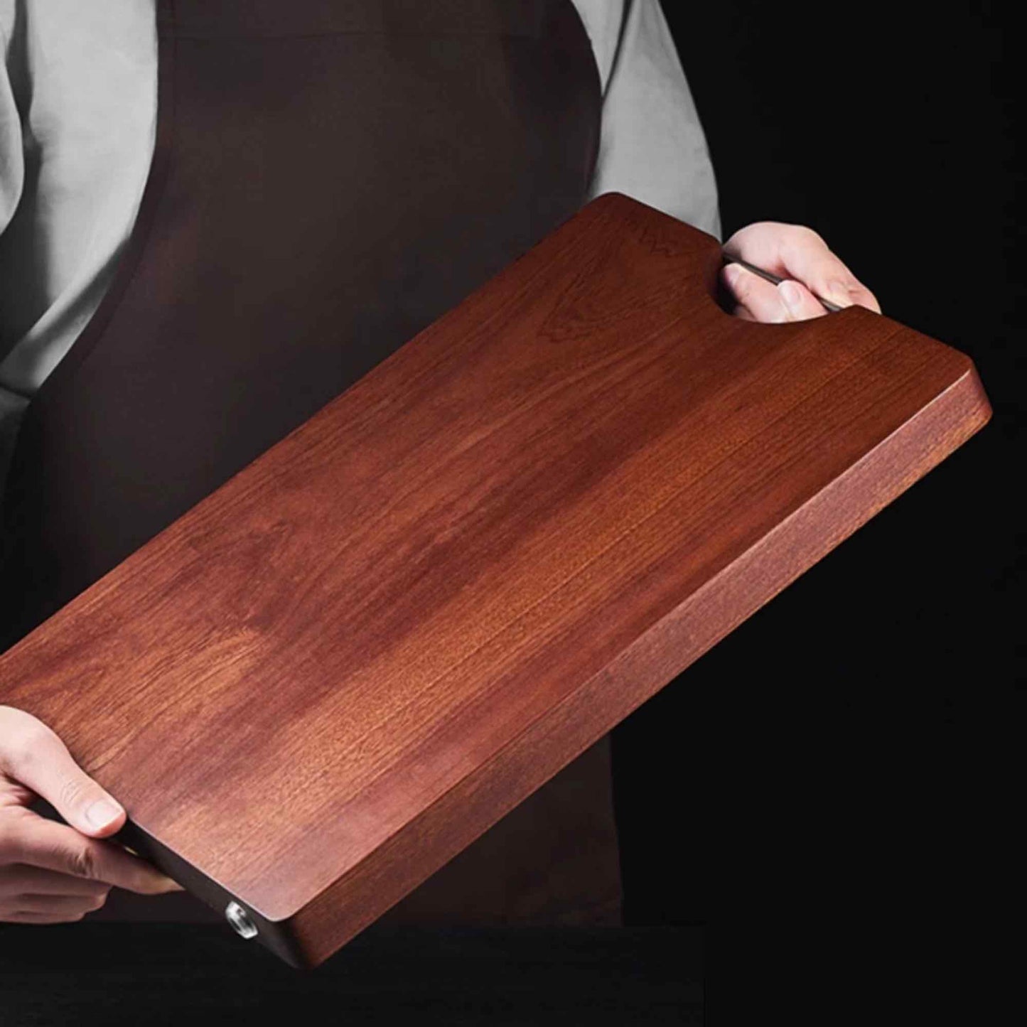 Ginza Pro Cutting Board - Ebony Wood - 50x35x3cm Ginza Steel