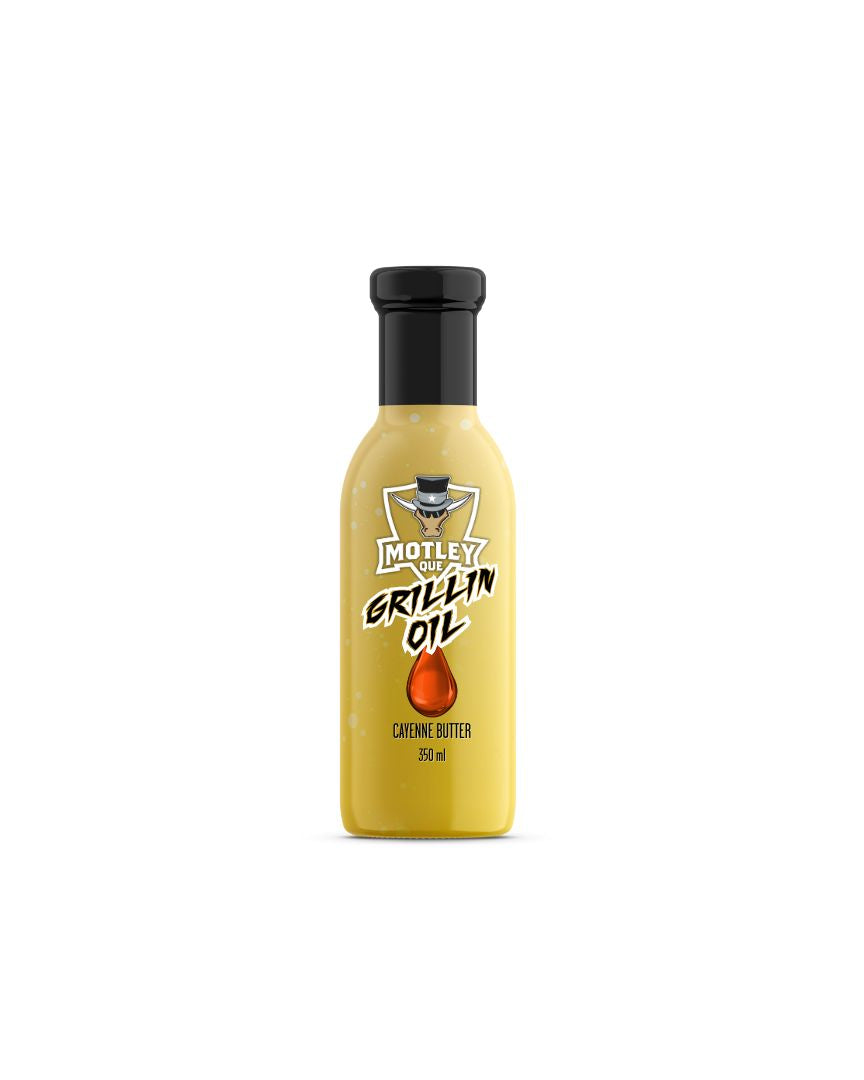 Cayenne Butter Grilling Oil Motley Que