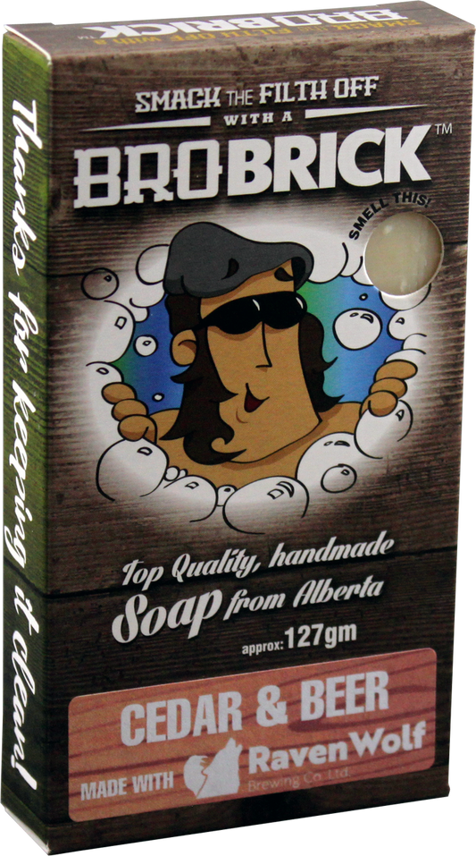 Bro Brick cedar and beer