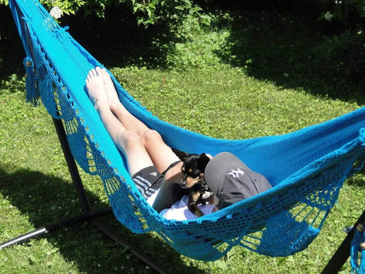 Nicaraguan Hammock with Universal Hammock Stand Hammock Universe Canada