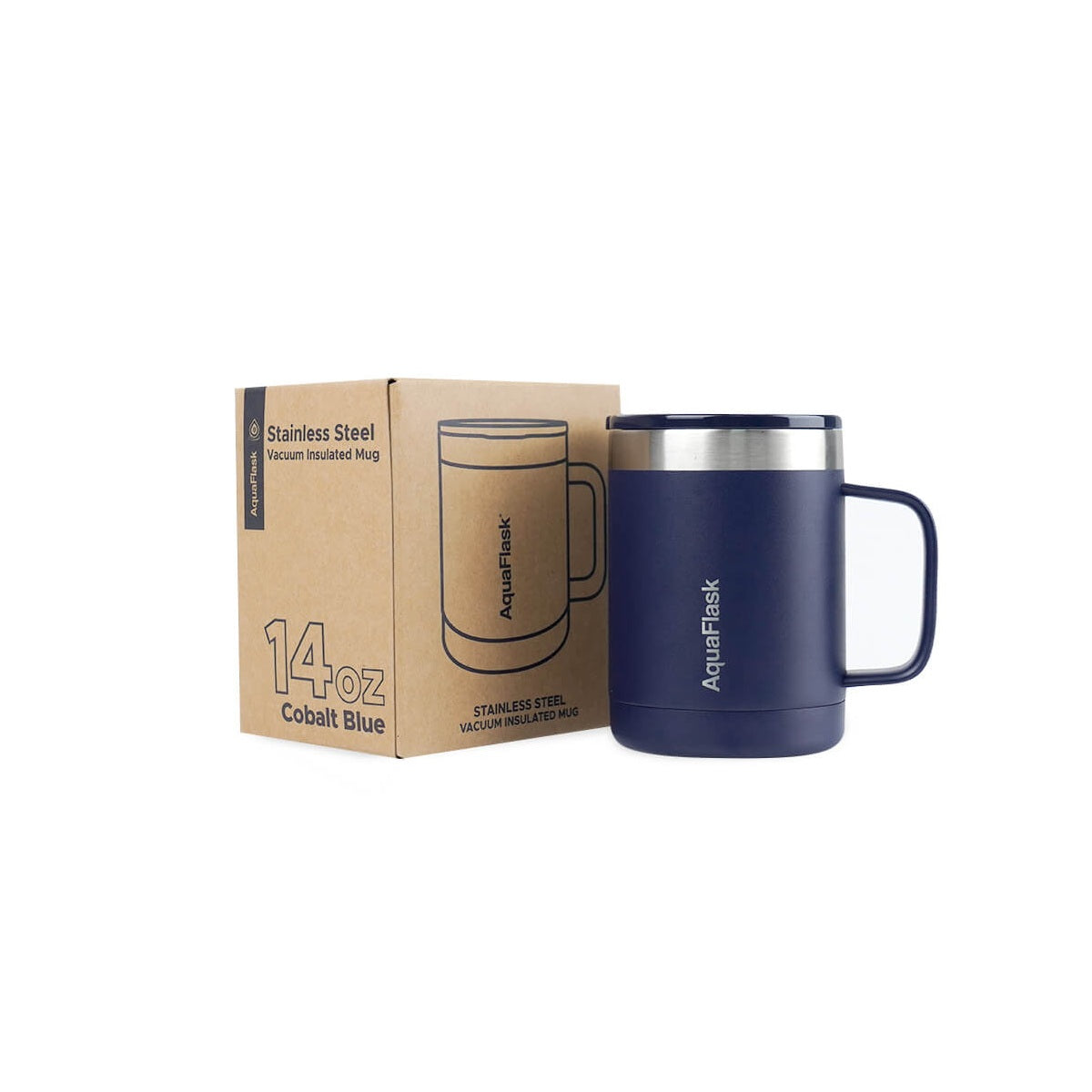 Aquaflask Thermal Insulated Lidded Mug With Handle 415ml (14 oz) aquaflaskcanada
