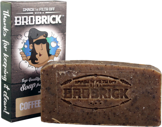 Bro Brick Coffee Scrub Soap
