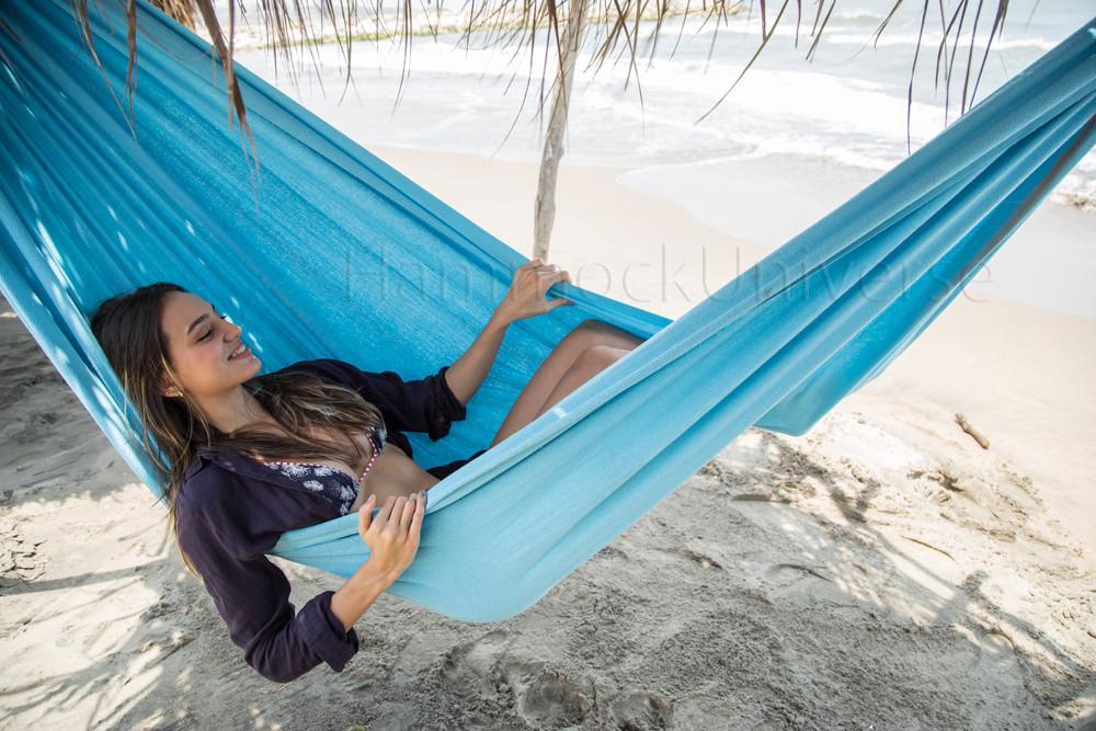 Colombian Double Hammock with Universal Hammock Stand Hammock Universe Canada