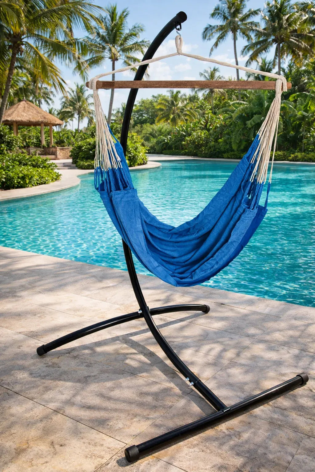 Colombian Hammock Chair with Universal Chair Stand Hammock Universe Canada