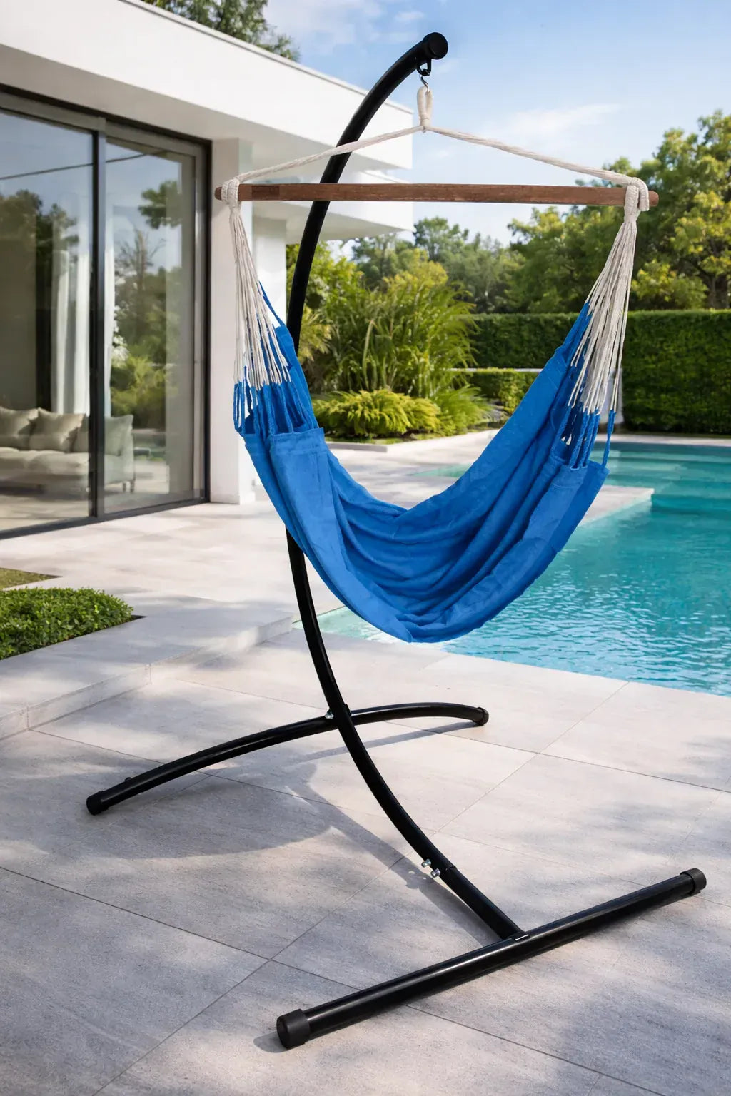 Colombian Hammock Chair with Universal Chair Stand Hammock Universe Canada