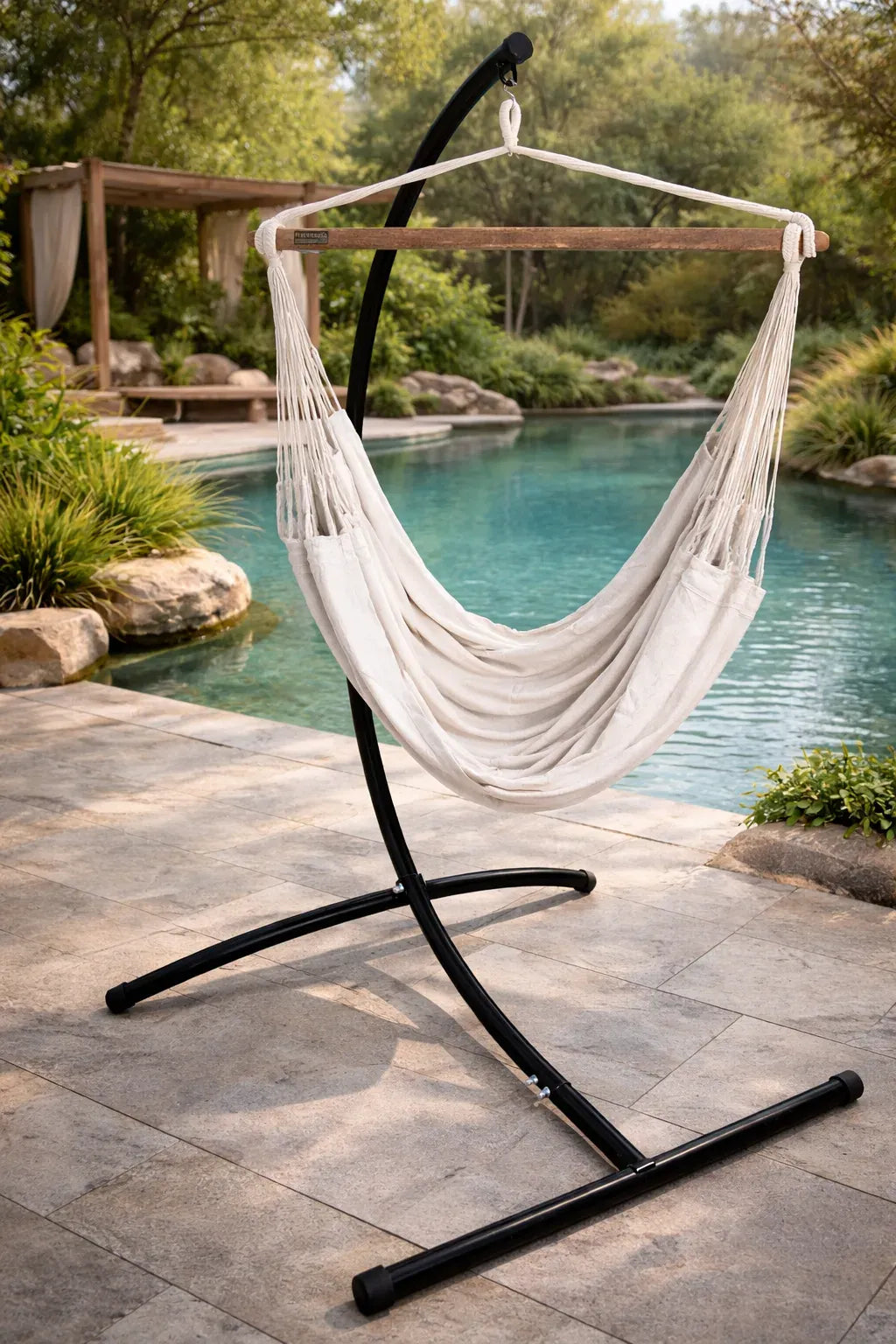Colombian Hammock Chair with Universal Chair Stand Hammock Universe Canada