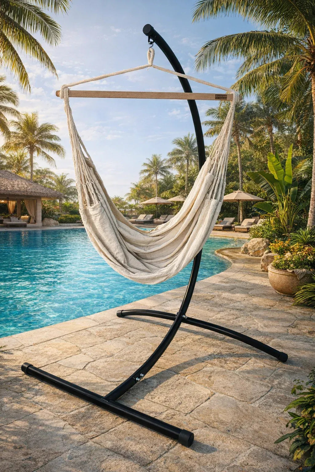 Colombian Hammock Chair with Universal Chair Stand Hammock Universe Canada