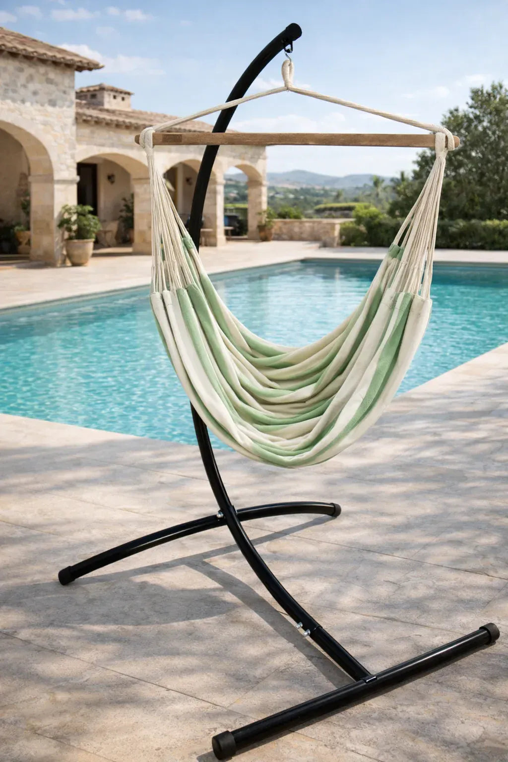 Colombian Hammock Chair with Universal Chair Stand Hammock Universe Canada