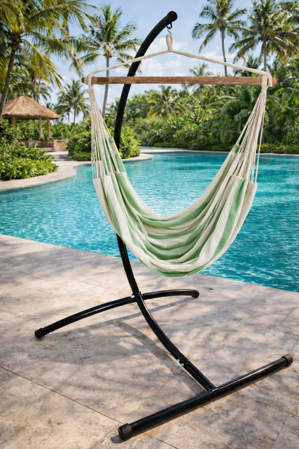 Colombian Hammock Chair with Universal Chair Stand Hammock Universe Canada