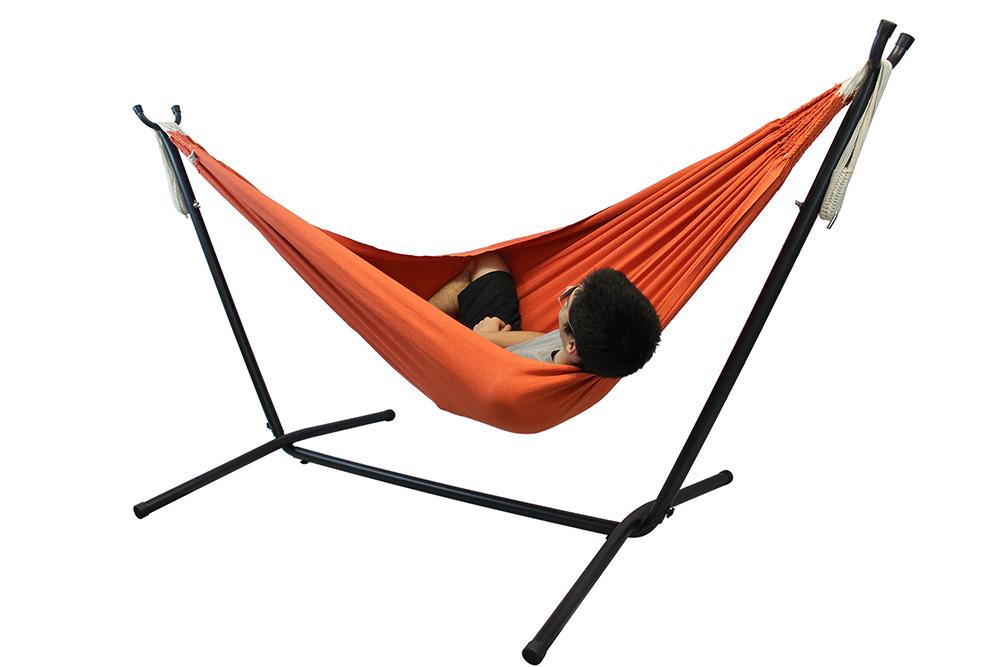 Colombian Double Hammock with Universal Hammock Stand Hammock Universe Canada