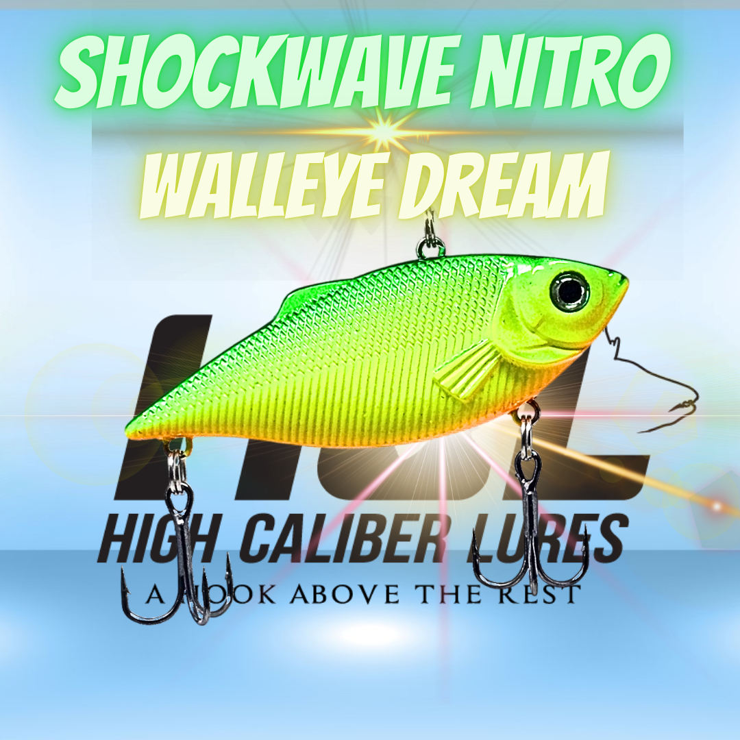 Shockwave Nitro Rattle Bait Walleye Dream 2.5” & 3/8 oz