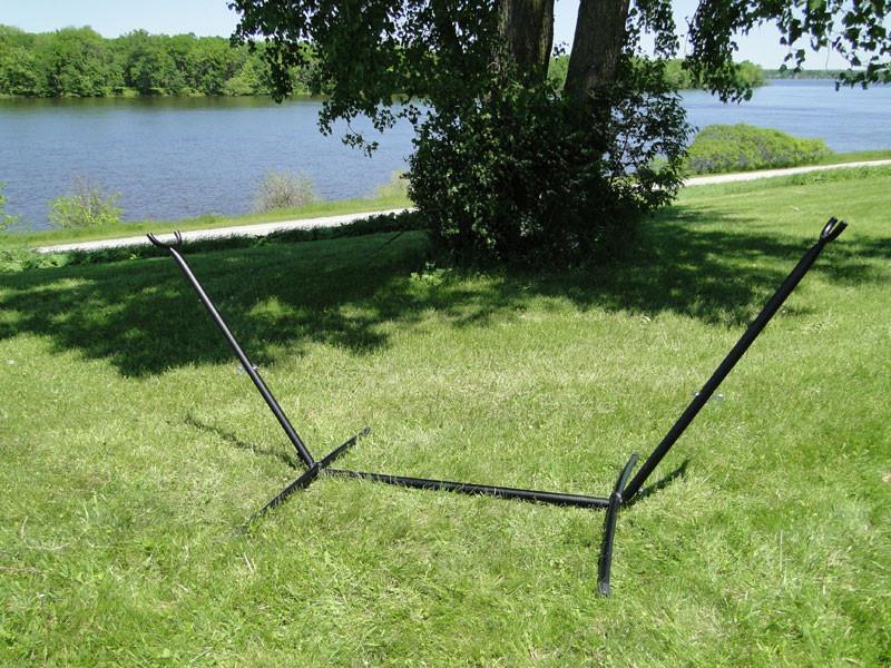 Colombian Double Hammock with Universal Hammock Stand Hammock Universe Canada