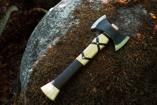 Double Bladed Throwing Axe