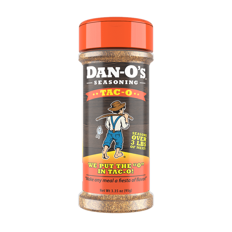 Dan-O's Tac-O Seasoning, 3.35oz SlobsRus BBQ