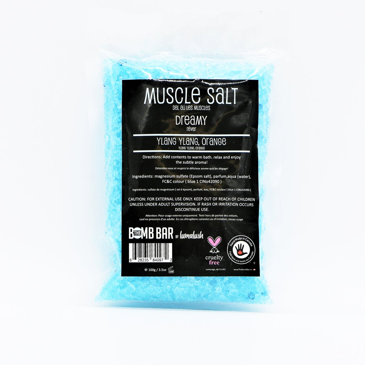 Muscle Salt Soak with Epsom Salt