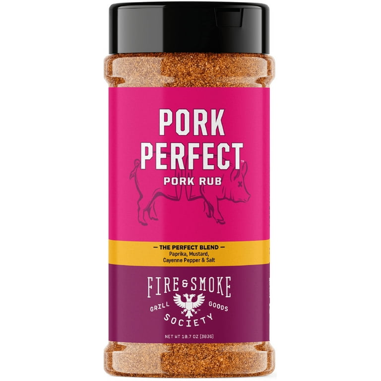 Fire & Smoke Society Pork Perfect Pork Spice Blend, 10oz SlobsRus BBQ