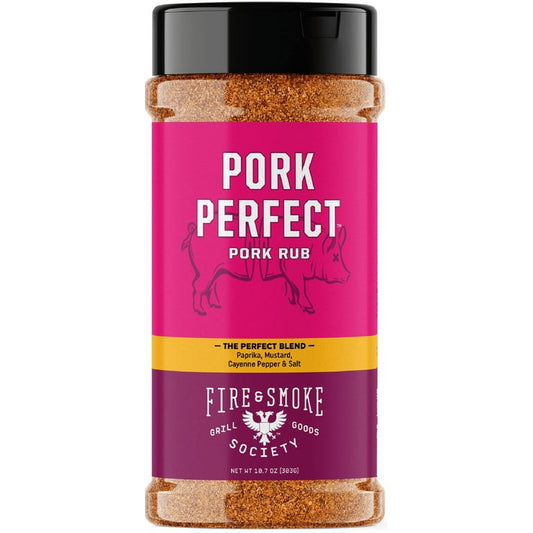 Fire & Smoke Society Pork Perfect Pork Spice Blend, 10oz SlobsRus BBQ