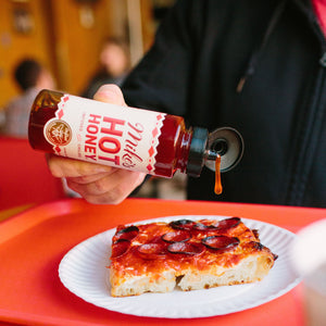Mike's Hot Honey 12 oz Bottle, Infused with Chili Peppers SlobsRus BBQ