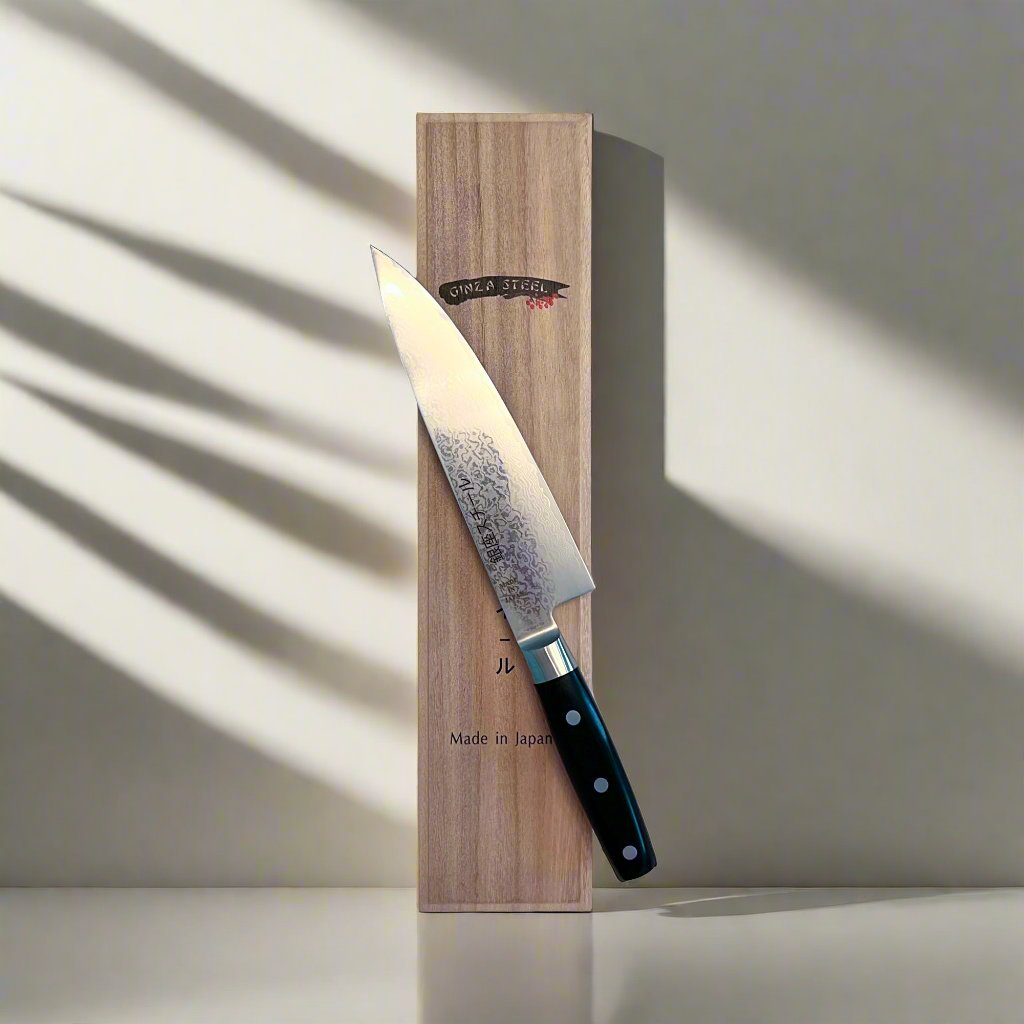 HAYAMI 200 - VG10 - 69 Layered Damascus Steel Gyuto/Chef Knife 200mm Ginza Steel