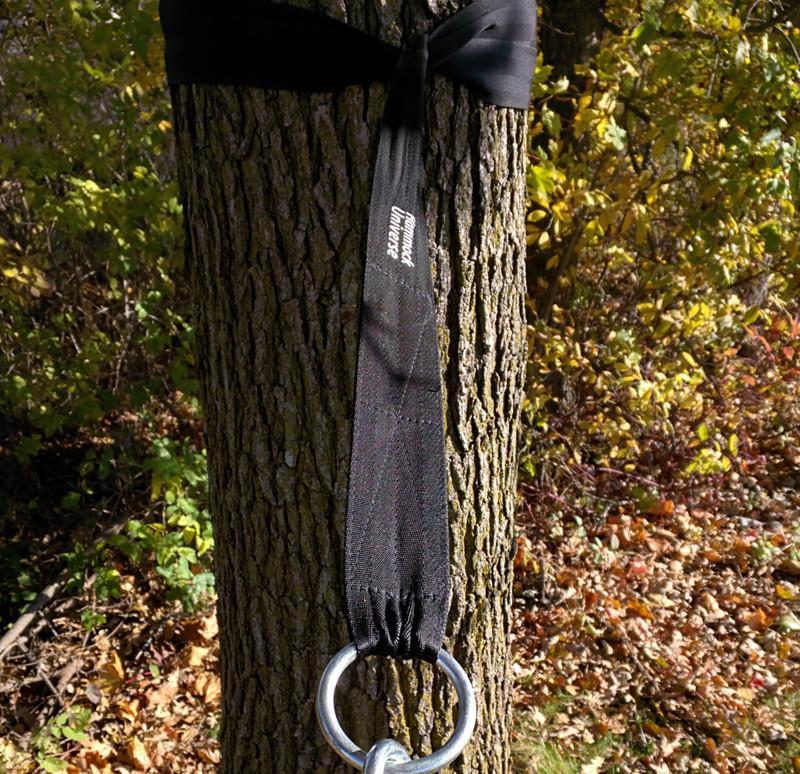 Eco-Friendly Hammock Tree Straps with Heavy Duty Carabiners Hammock Universe Canada