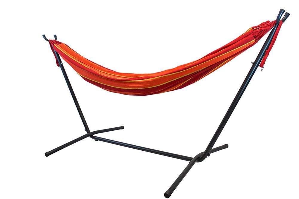 Deluxe Brazilian Double Hammock with Universal Stand Hammock Universe Canada