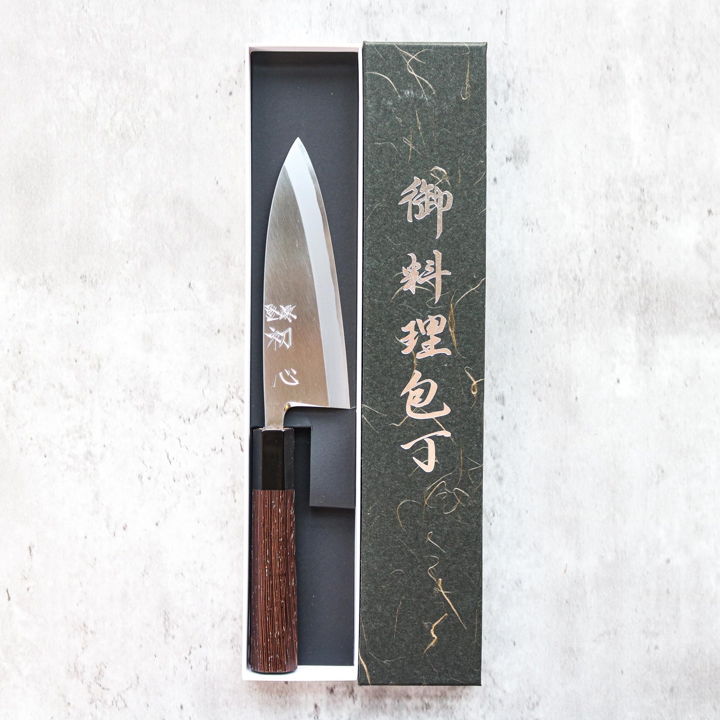 Hatsukokoro Shirasagi Migaki Deba 165 mm SHARP Knife Shop