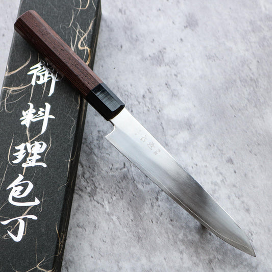 Hatsukokoro Ginsou petty 150 mm (Wenge) SHARP Knife Shop