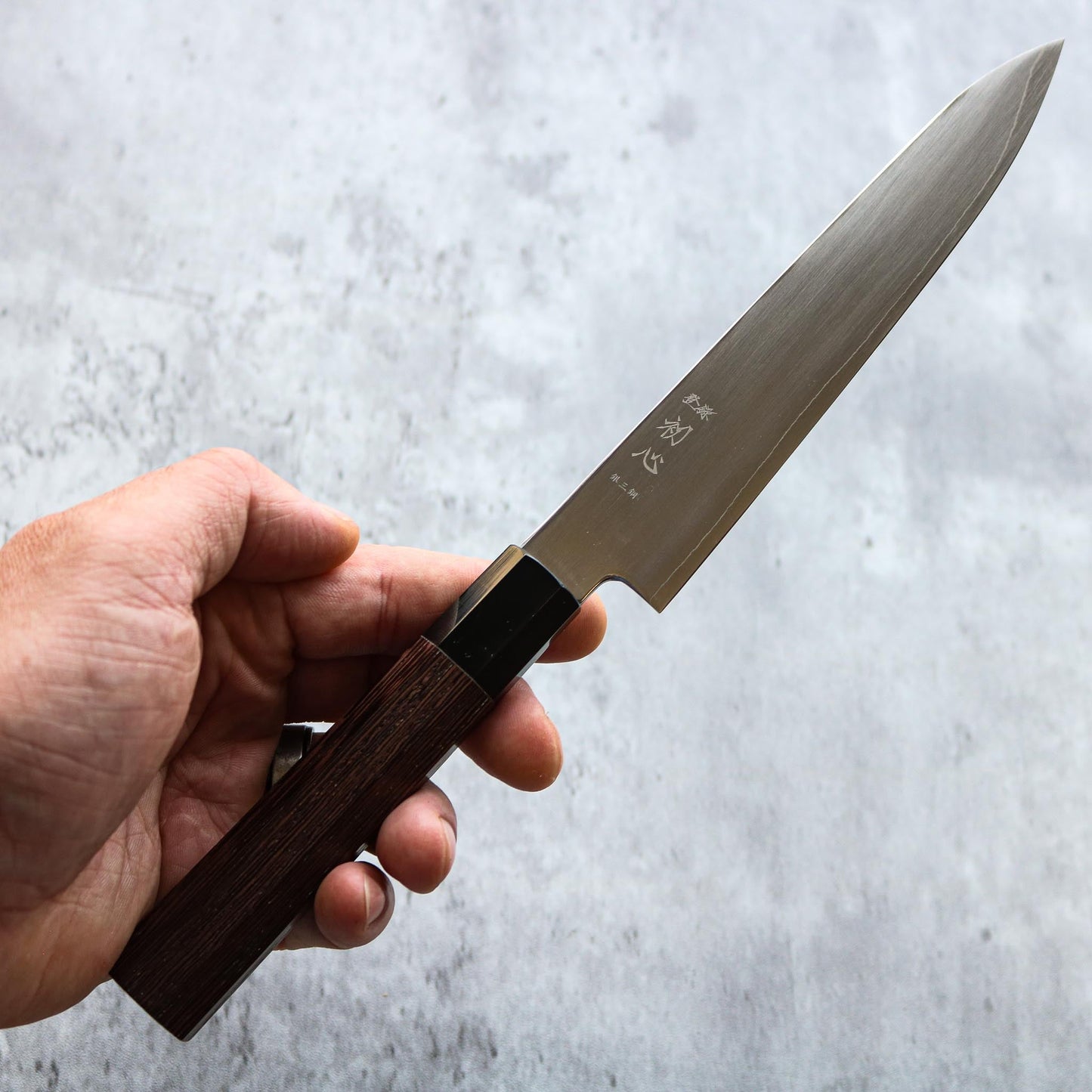 Hatsukokoro Ginsou petty 150 mm (Wenge) SHARP Knife Shop