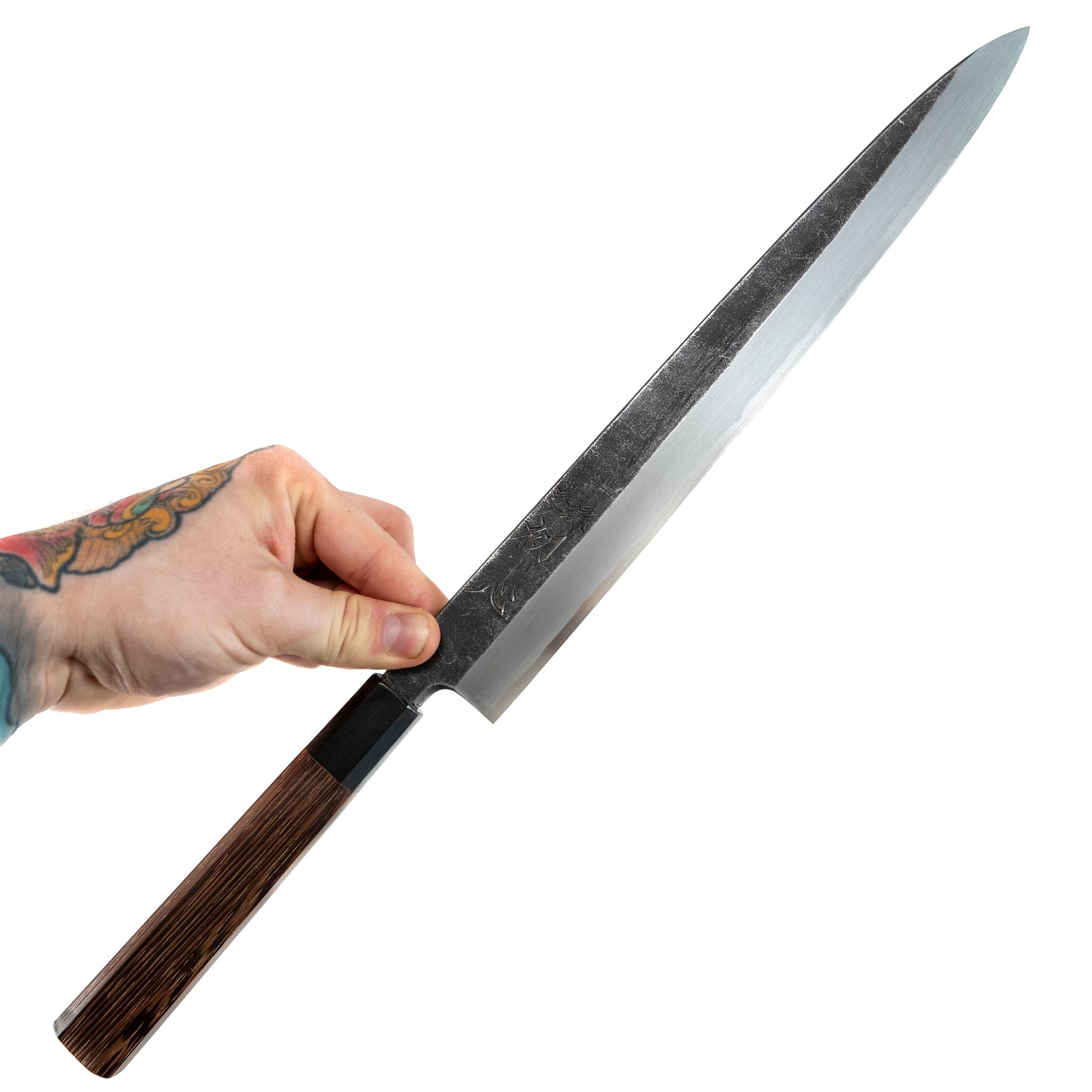 Hatsukokoro Shirasagi Kurouchi Yanagiba 325 mm SHARP Knife Shop