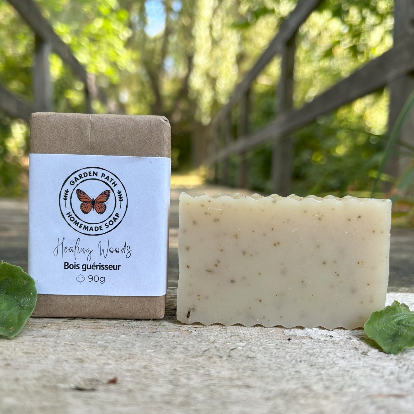 Healing Woods Bar Soap | 100% Natural Essential Oil & Ingredients | Outdoor & Camping Bar