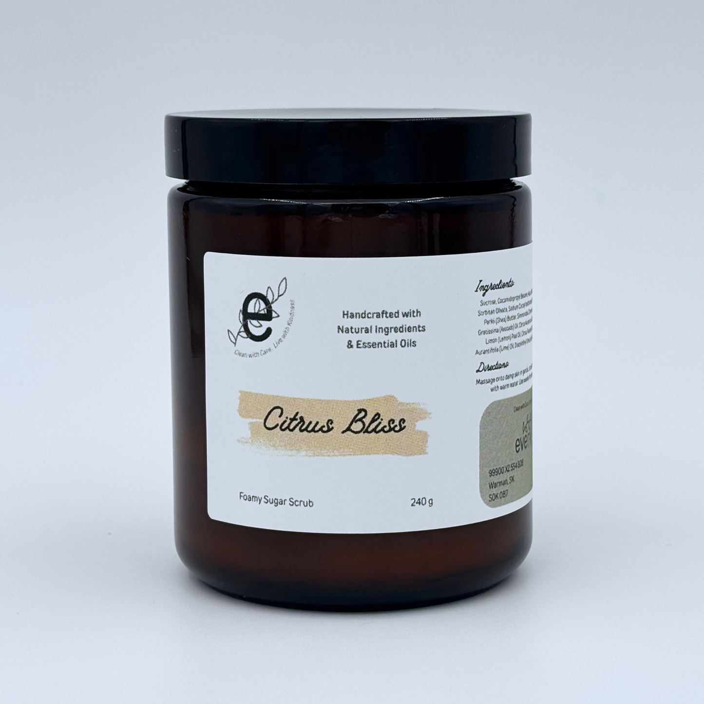 Foaming Sugar Scrub