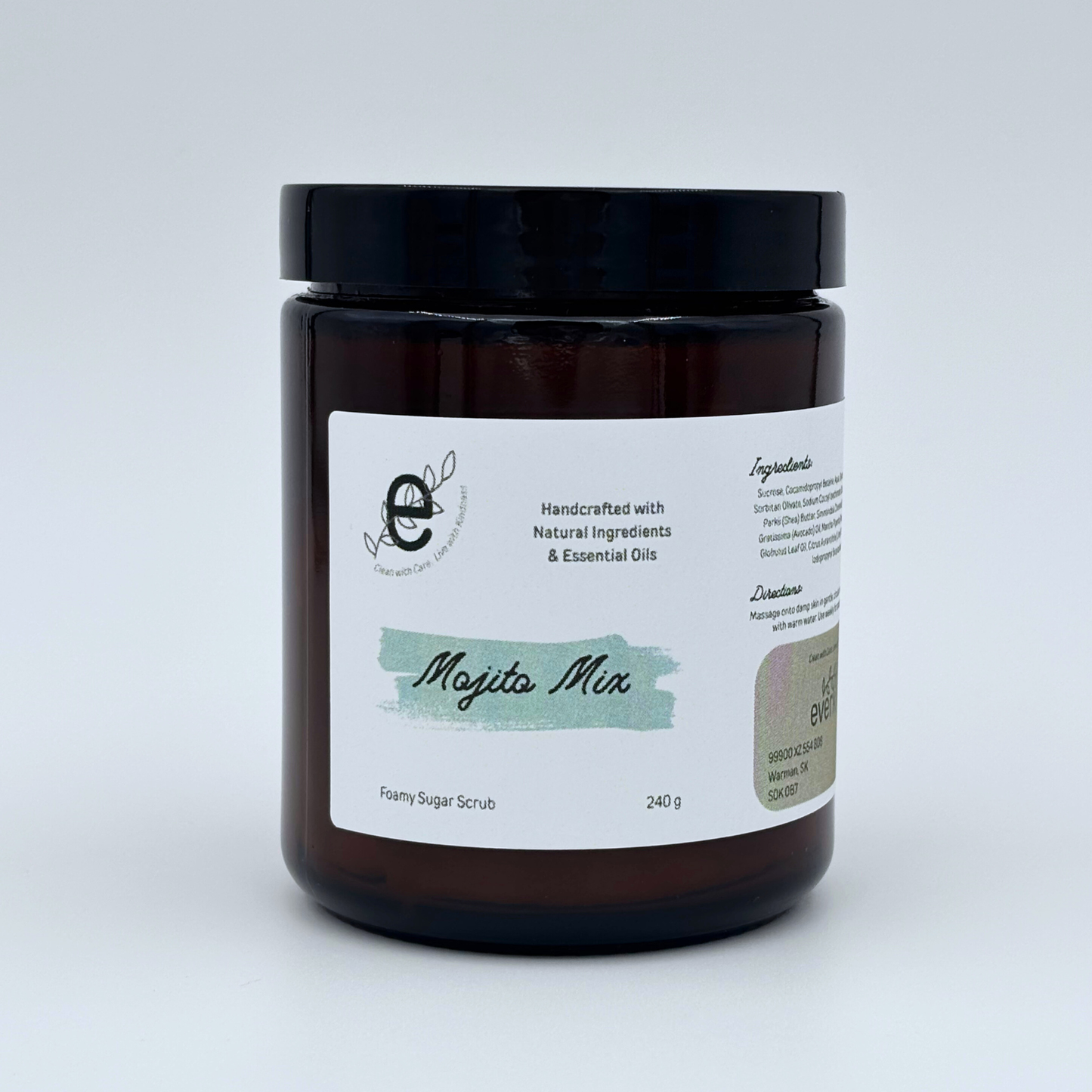 Foaming Sugar Scrub
