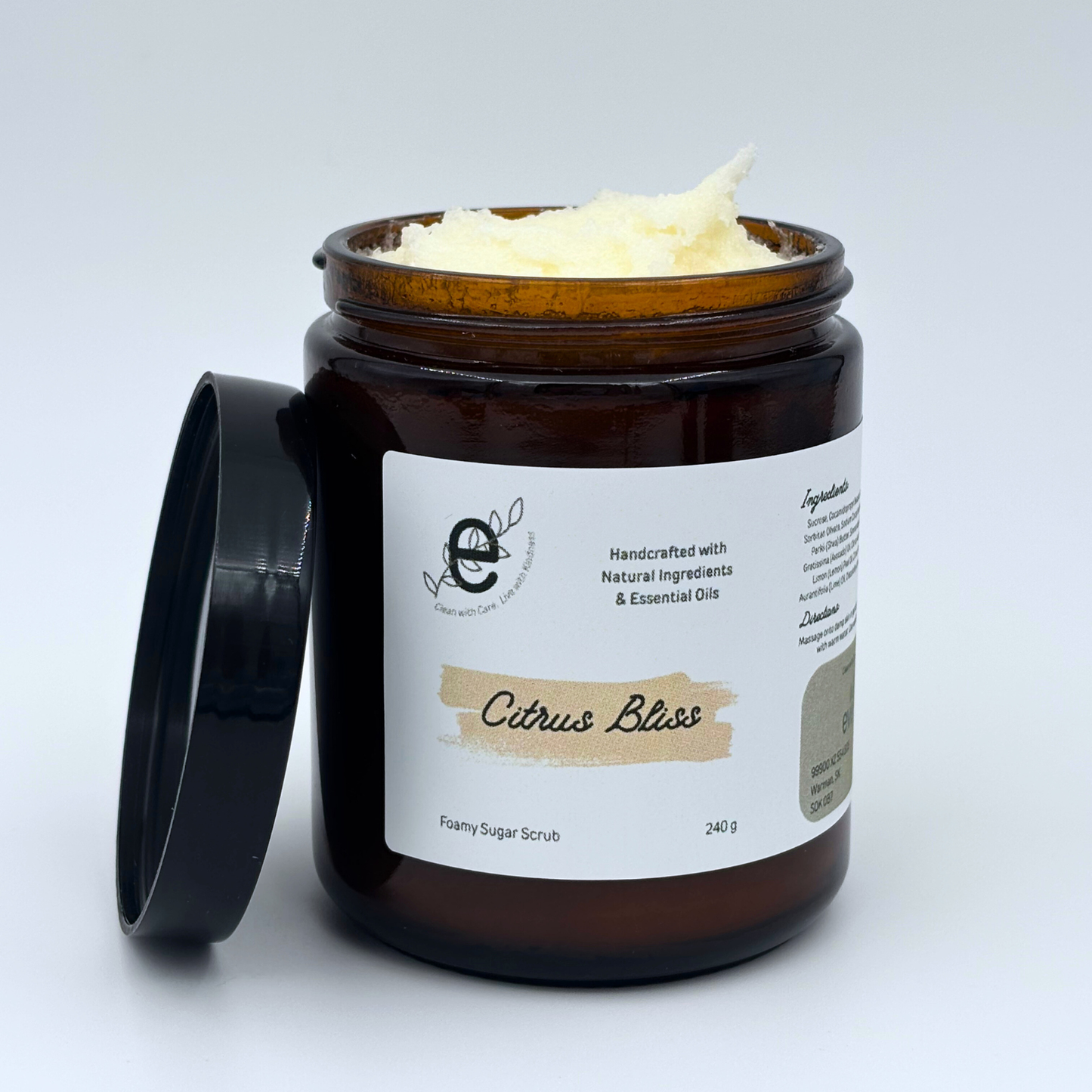 Foaming Sugar Scrub
