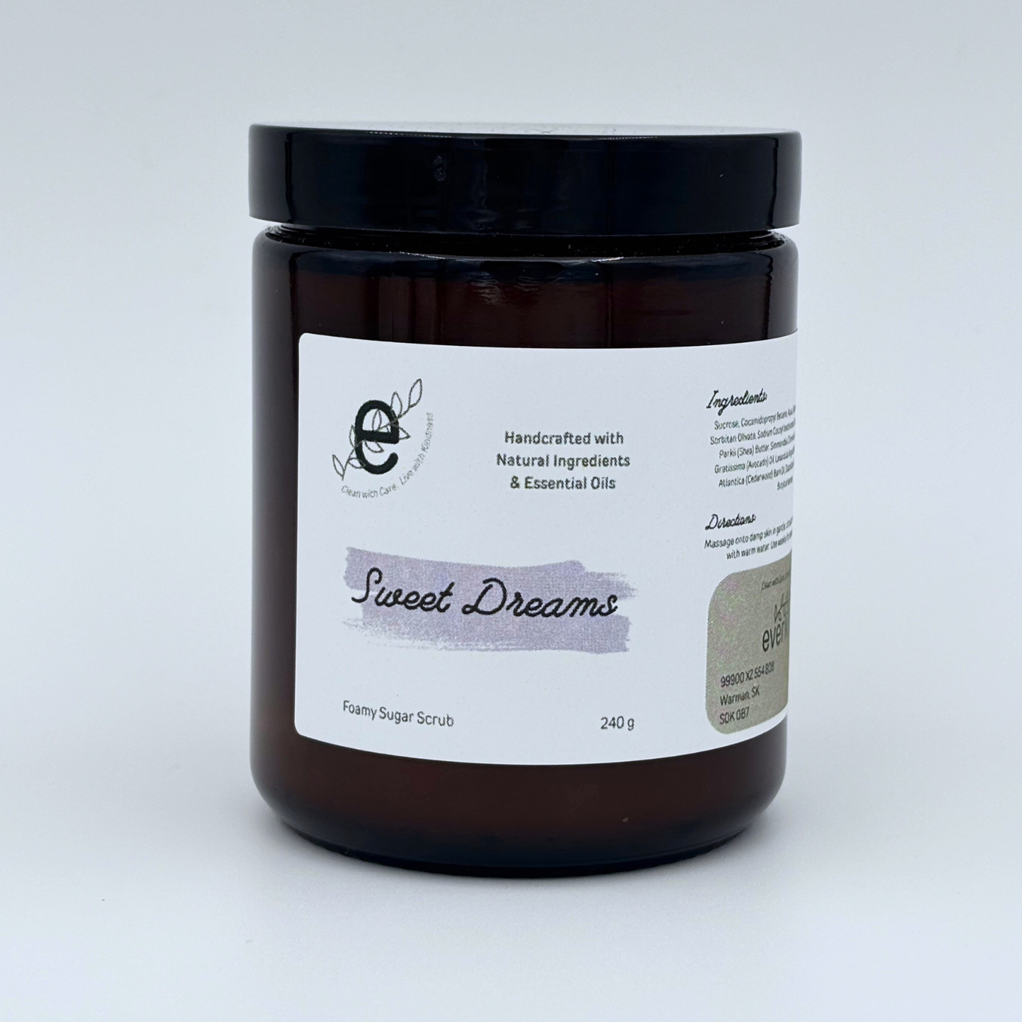 Foaming Sugar Scrub