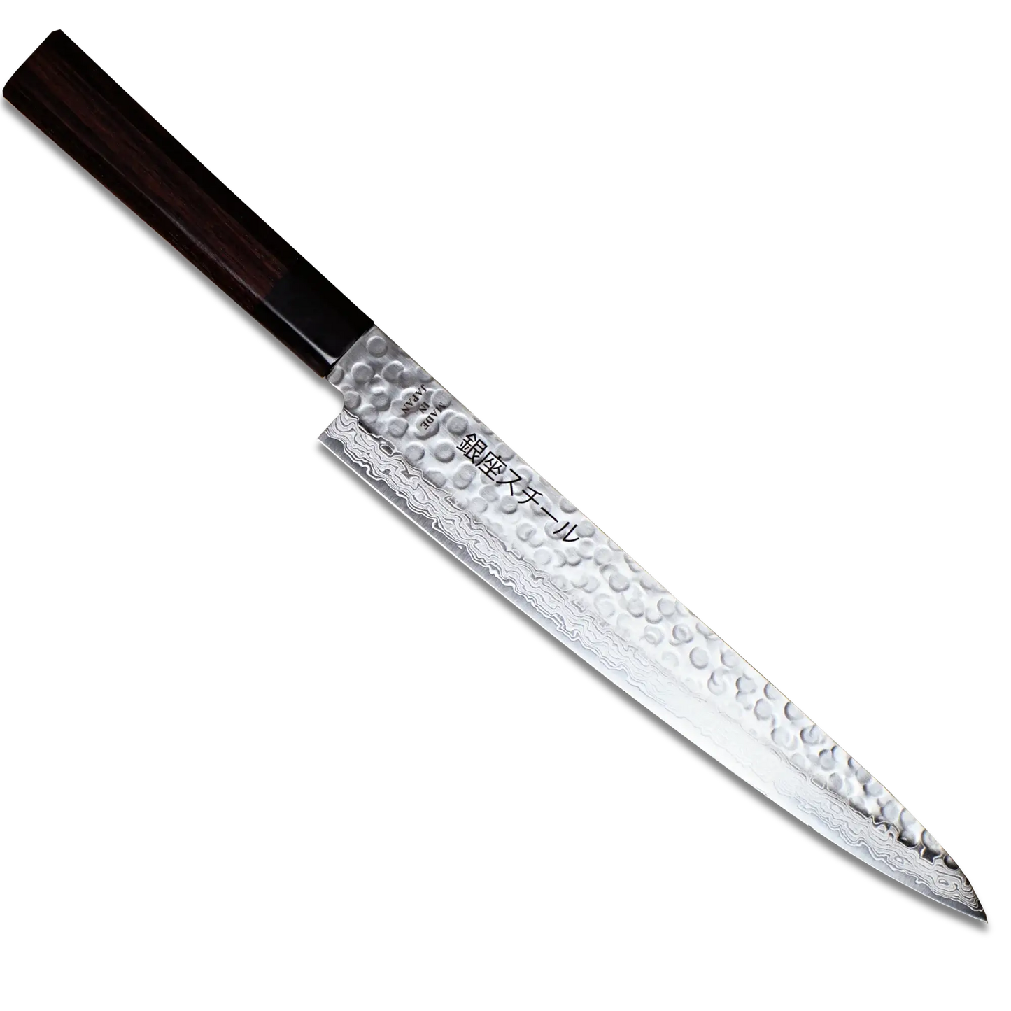 KAZUKO 240 - Sujihiki/Slicer 240mm Blade Ginza Steel