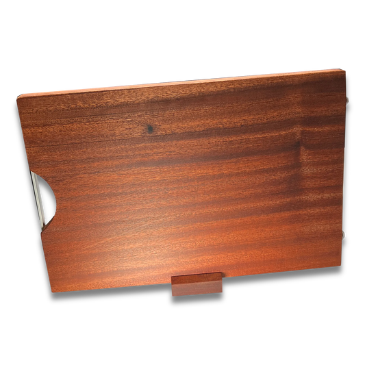 Ginza Pro Junior Cutting Board - Ebony Wood - 45x30x3cm Ginza Steel