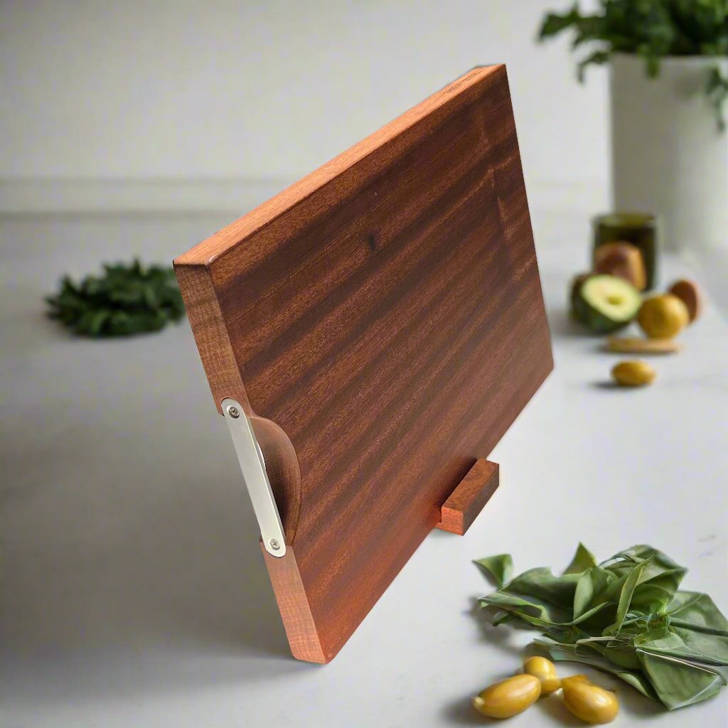 Ginza Pro Junior Cutting Board - Ebony Wood - 45x30x3cm Ginza Steel