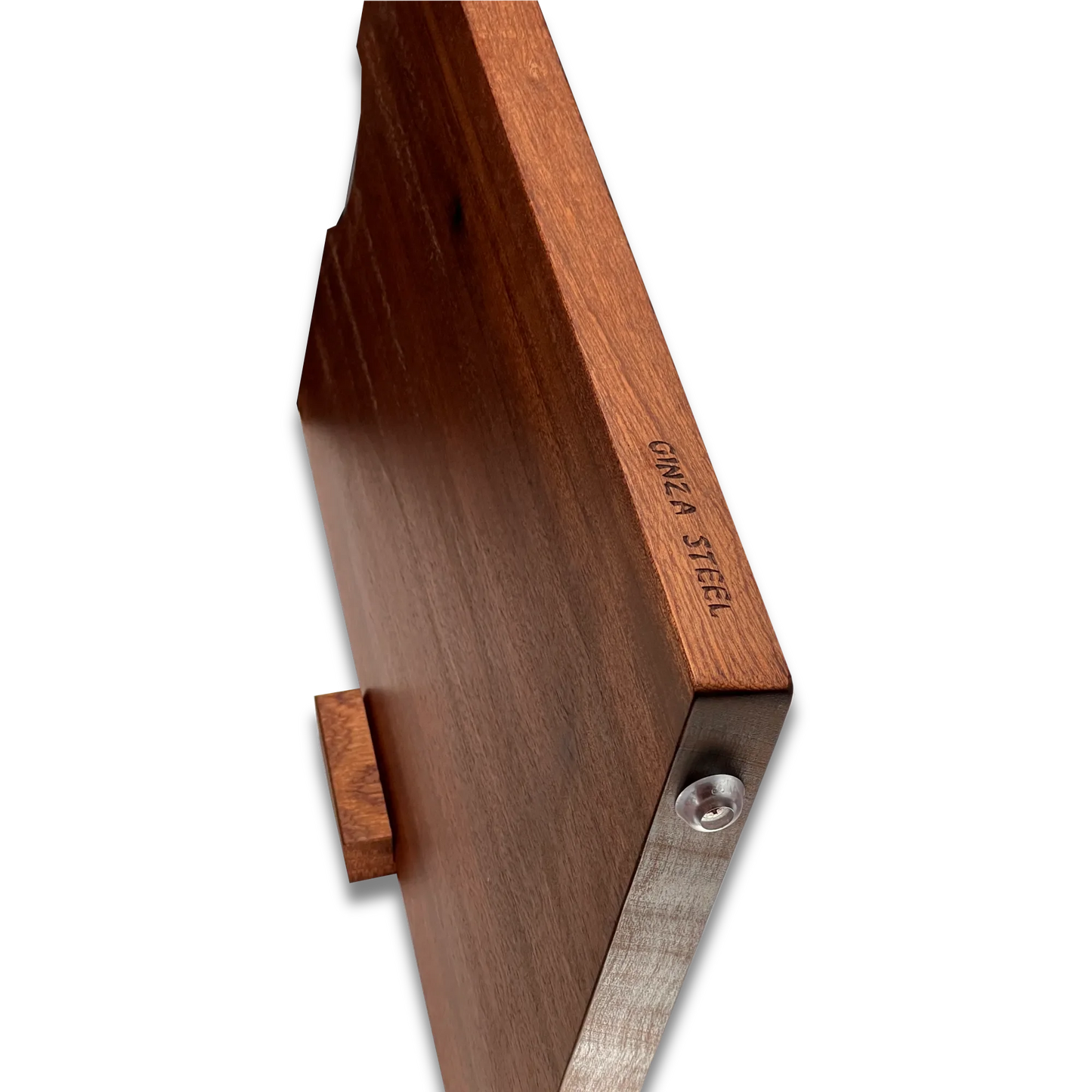 Ginza Pro Cutting Board - Ebony Wood - 50x35x3cm Ginza Steel