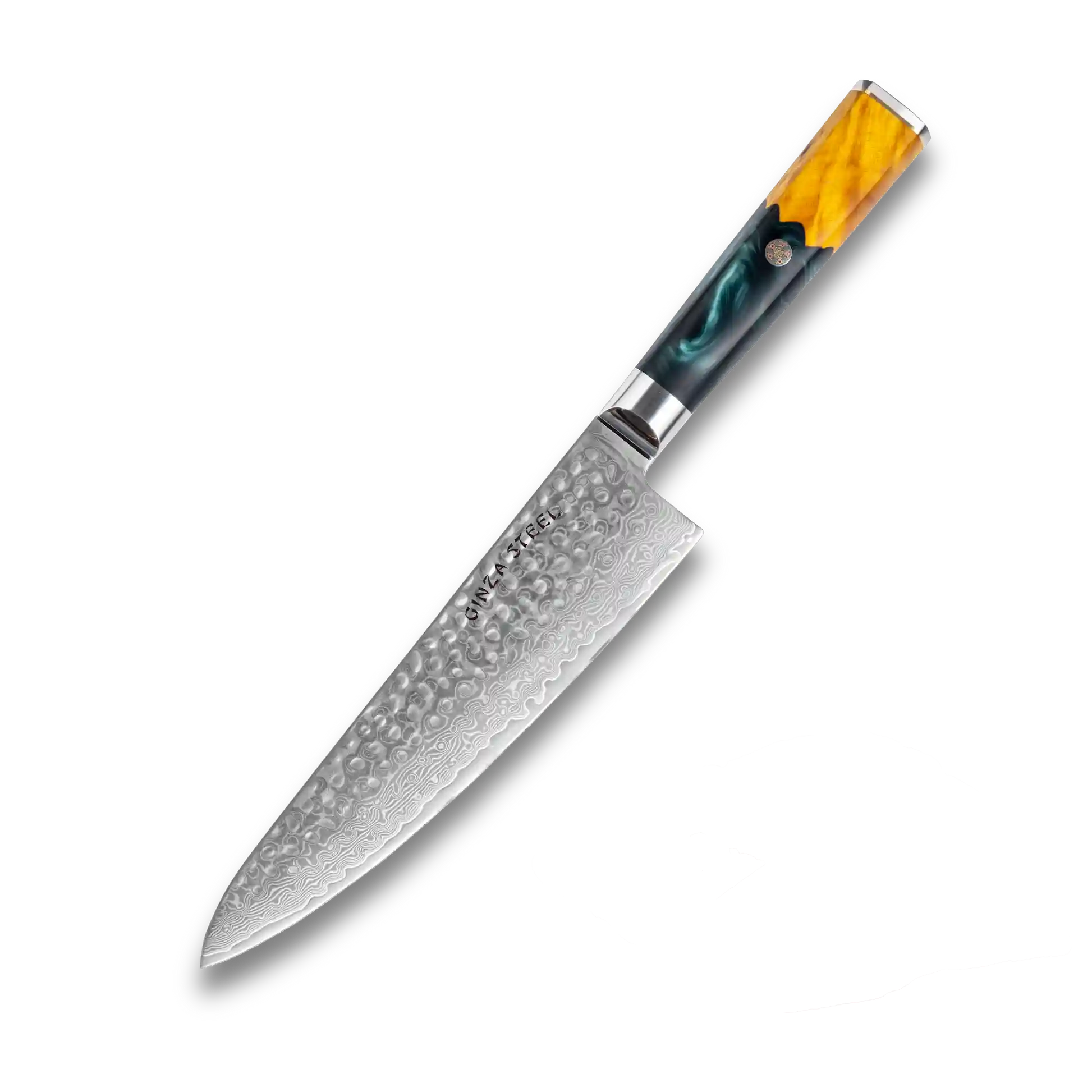 Kaze Katana |  Chef Knife 8" Damascus VG10 Steel 67 layer Ginza Steel
