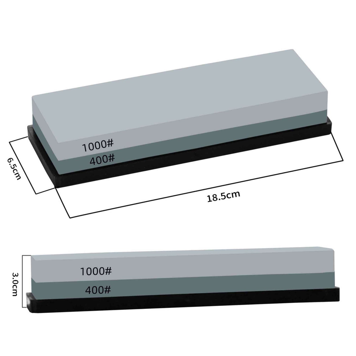 KC Series Whetstone | Dimond Grit 400/1000 With Silicon Pedestal Ginza Steel