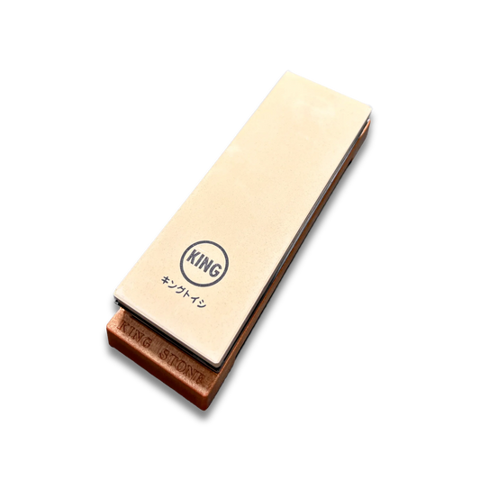 KING 1000/6000 Double Sided Ceramic Whetstone Ginza Steel
