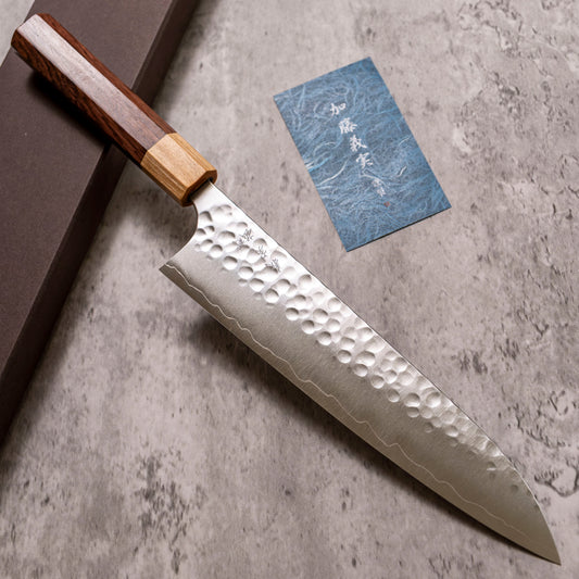 Yoshimi Kato Ginsan Gyuto 215 mm SHARP Knife Shop