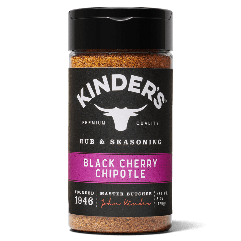 Kinder's Black Cherry Chipotle Seasoning, 6oz SlobsRus BBQ
