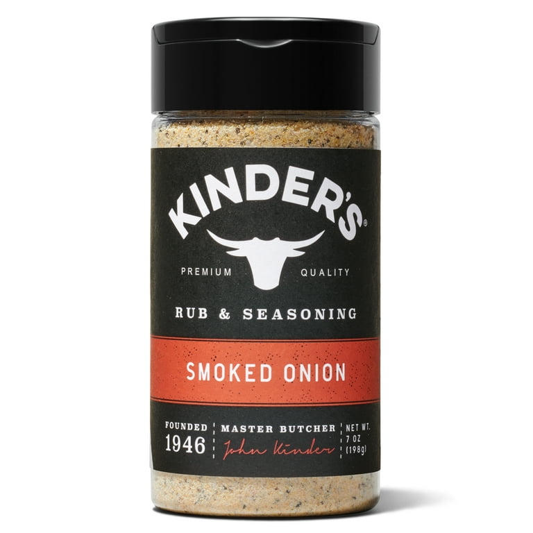 Kinder's Smoked Onion Seasoning, 7 oz SlobsRus BBQ