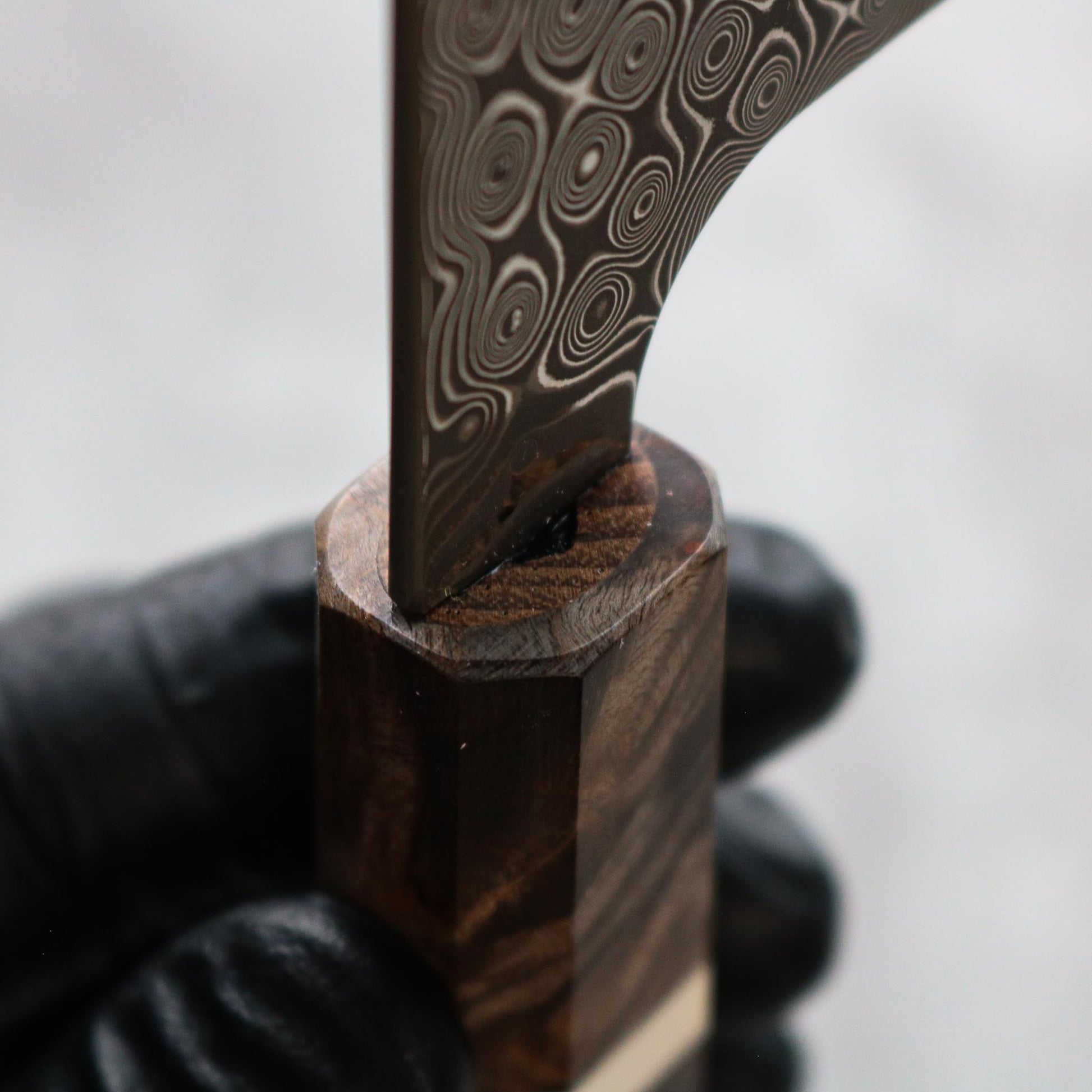 Nigara Hamono Damascus Anmon Gyuto 195 mm SHARP Knife Shop