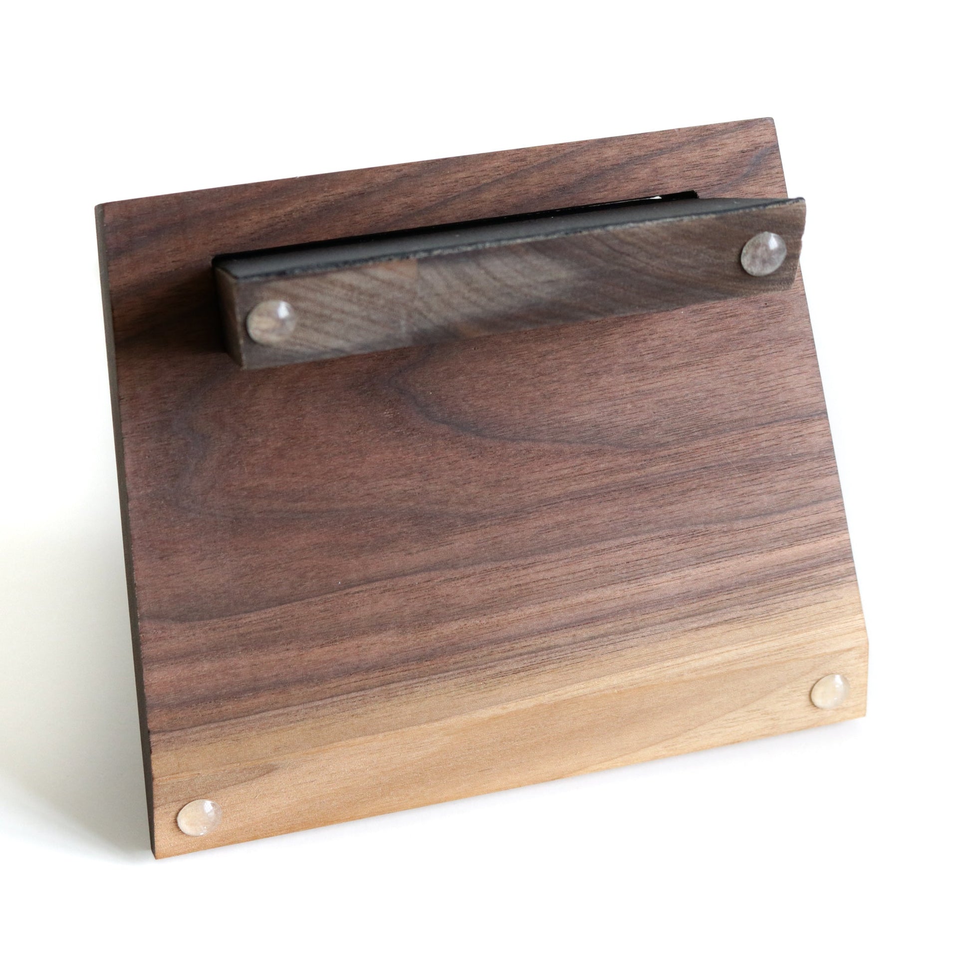 Black Leather Tilt Stand SHARP Knife Shop