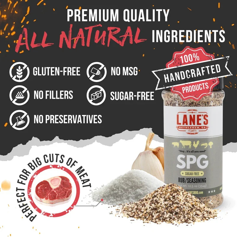 Lane's BBQ SPG Seasoning & Rub