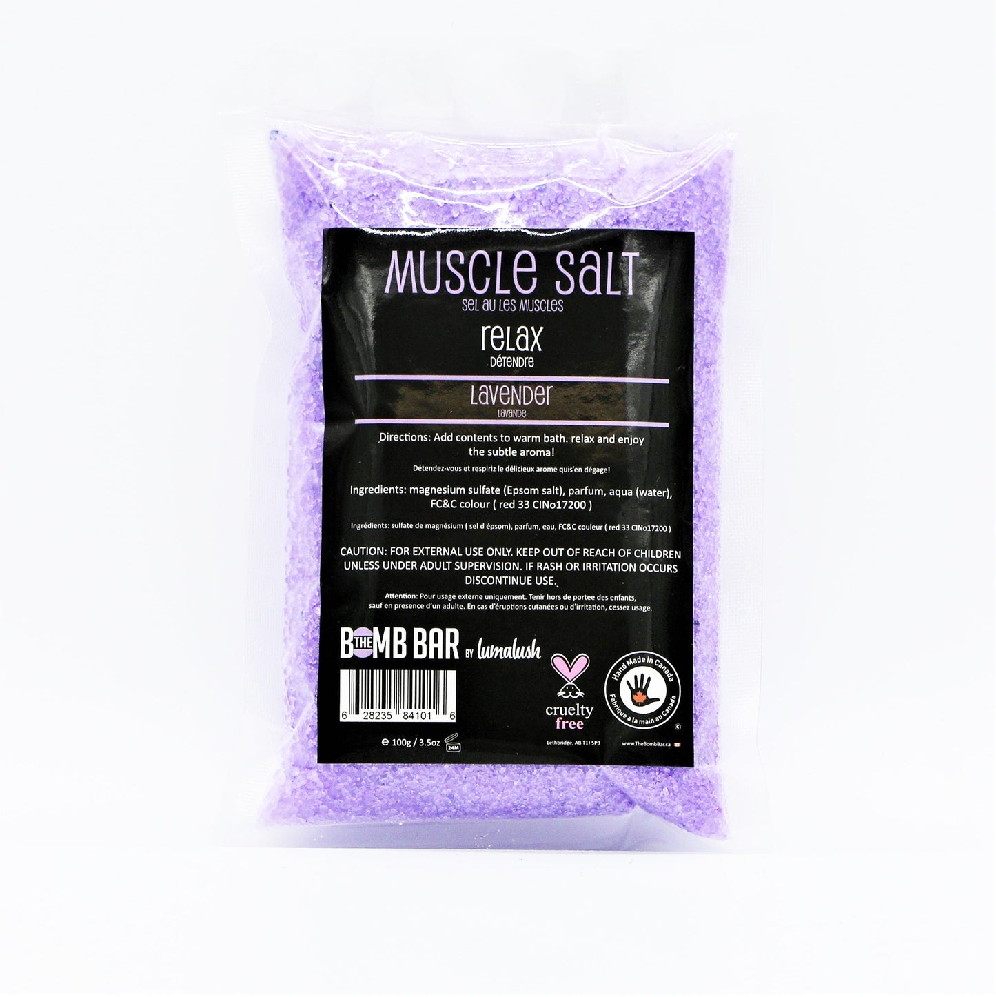 Muscle Salt Soak with Epsom Salt